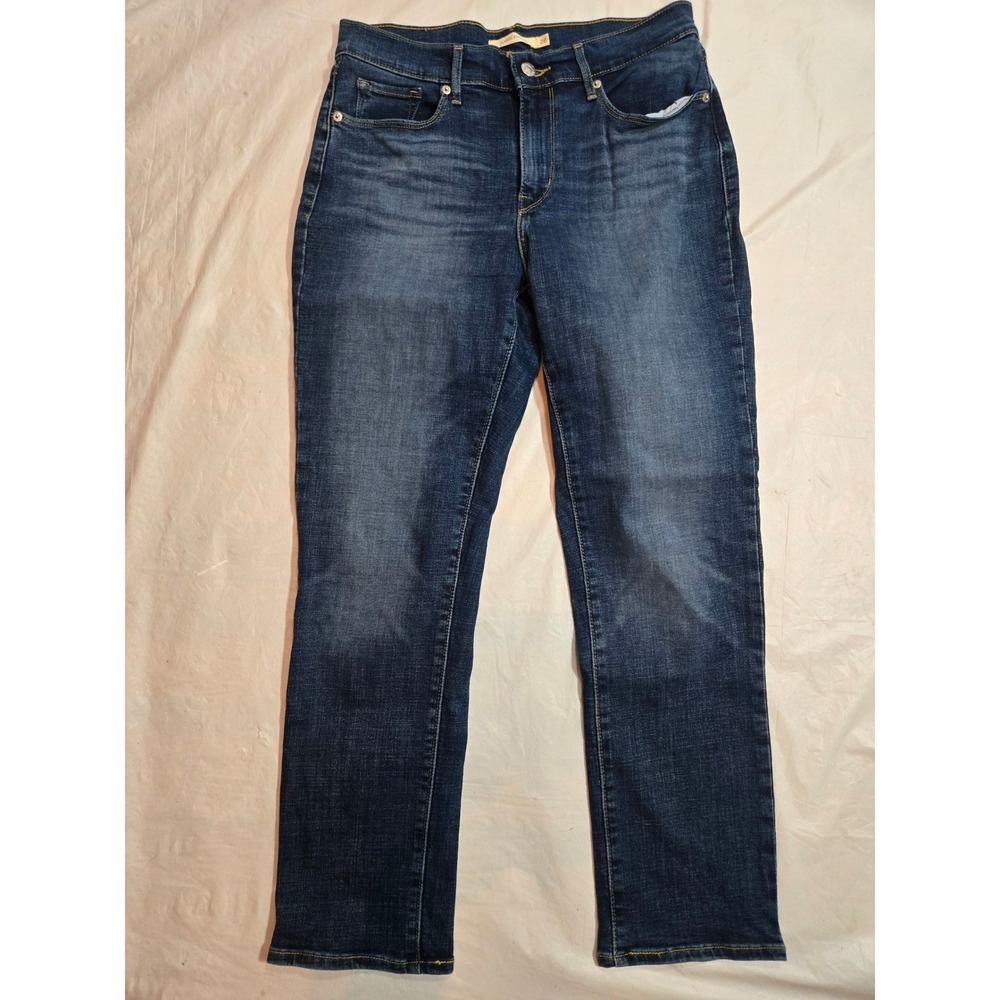 Levi's Classic Straight Jeans Women's 6S W28 L28 Dark Blue 39250-0030